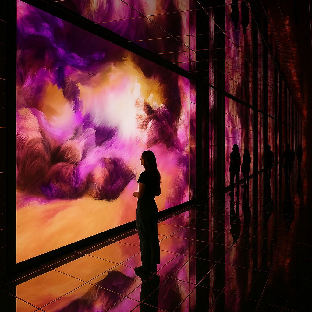 Infinity Room: P1.68 IVC Series Virtual Production Indoor LED Signage